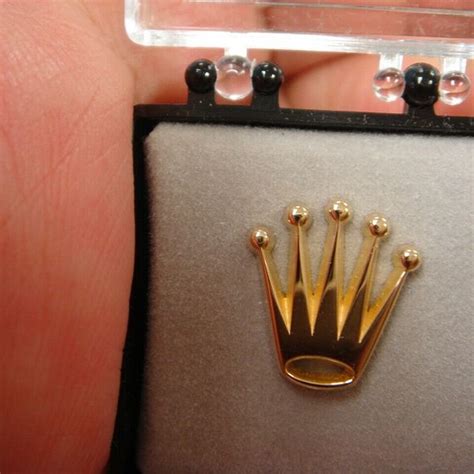 rolex crown lapel pin|Rolex Watch Lapel Pin Brooch RARE! .